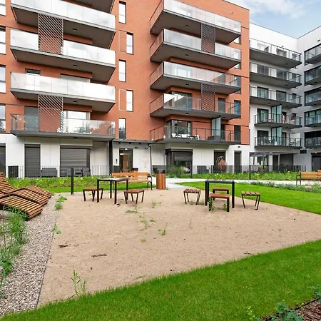Apartmán Nadmotlawie Deluxe 1 Sauna & Silownia By Grand Gdaňsk